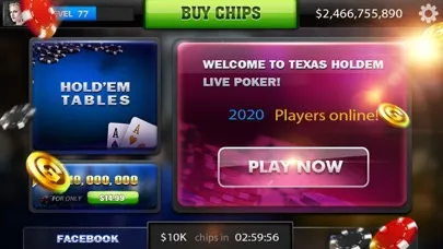 Spark Poker: Live Texas Holdem Screenshots
