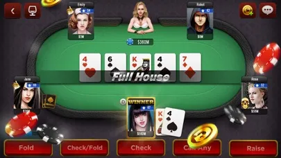 Spark Poker: Live Texas Holdem Screenshots