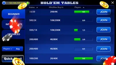 Spark Poker: Live Texas Holdem Screenshots