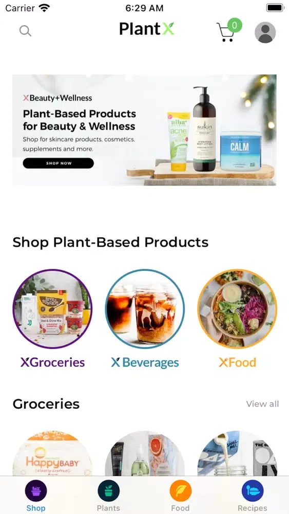 PlantX Shop应用截图