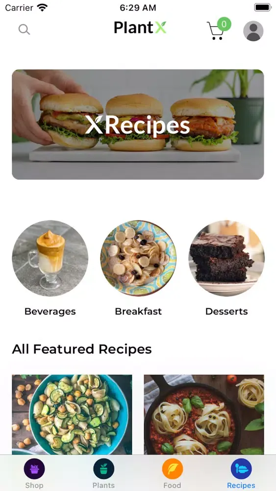 PlantX Shop应用截图
