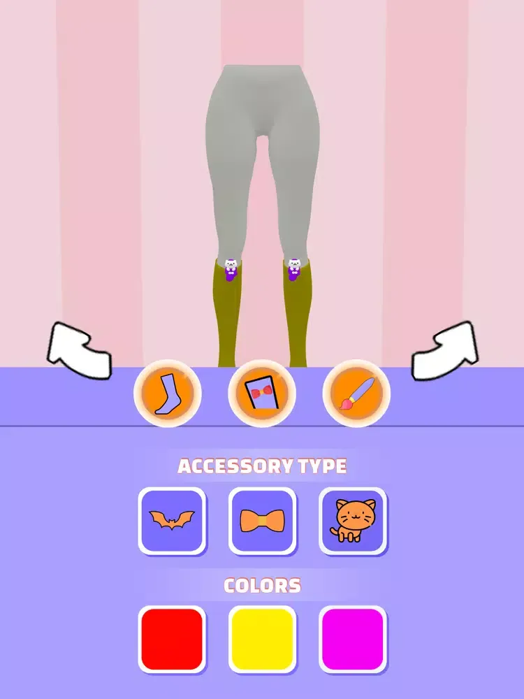 Tangkapan layar Sock Maker iPad 