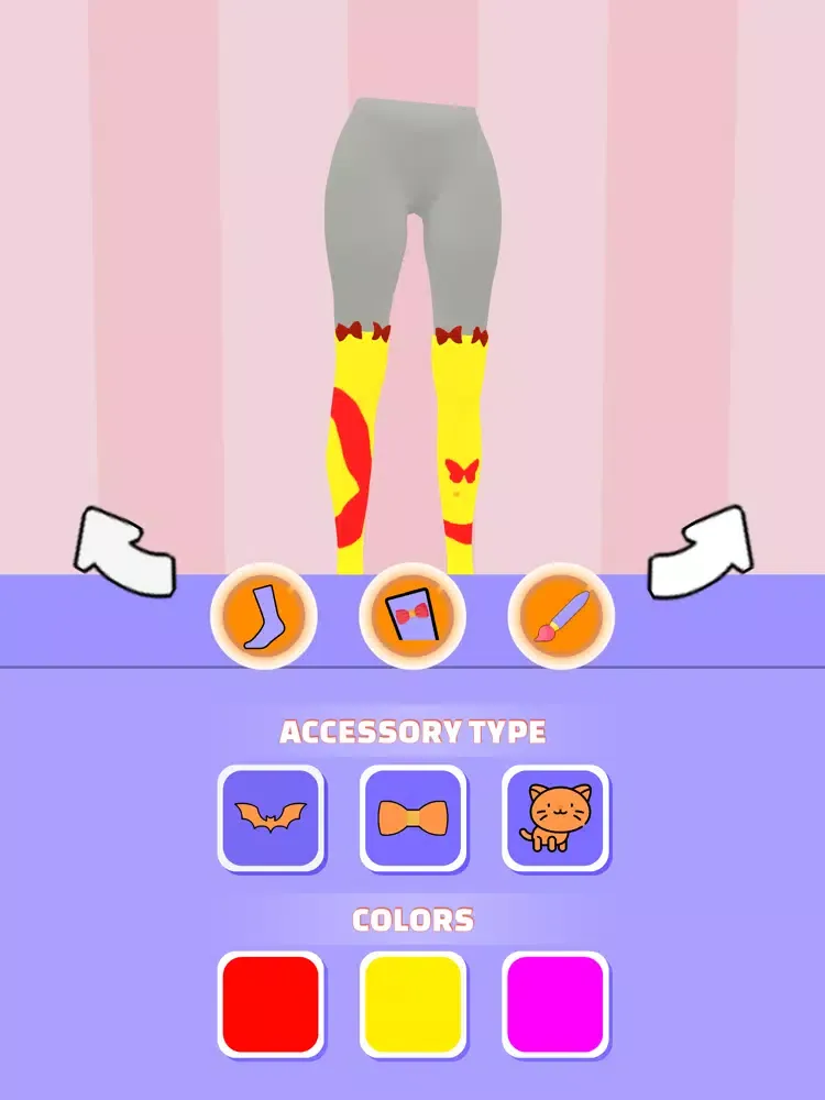 Tangkapan layar Sock Maker iPad 