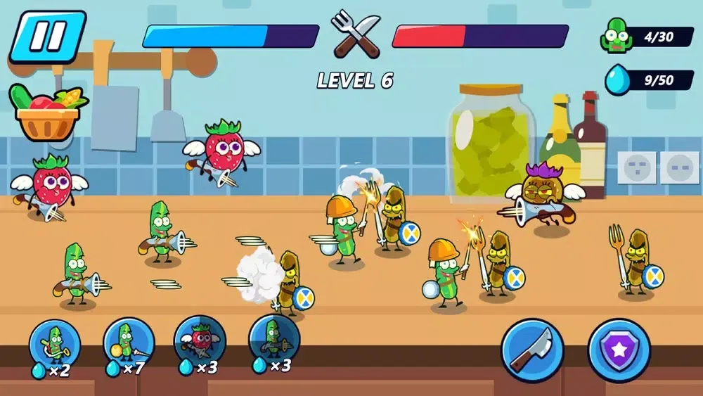 Скриншоты Vegetable War™
