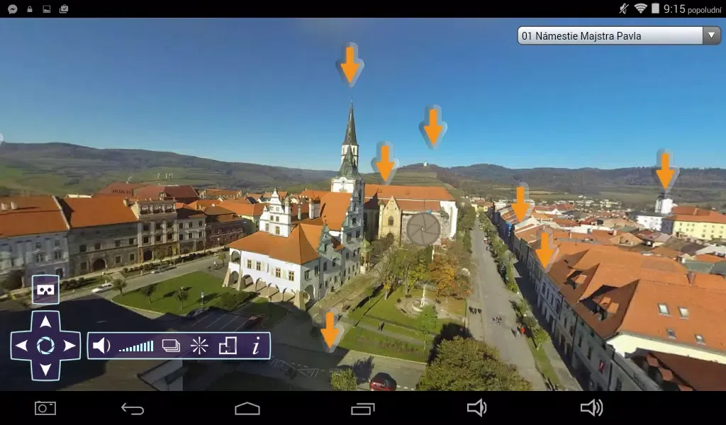 Levoča UNESCO Virtual reality スクリーンショット