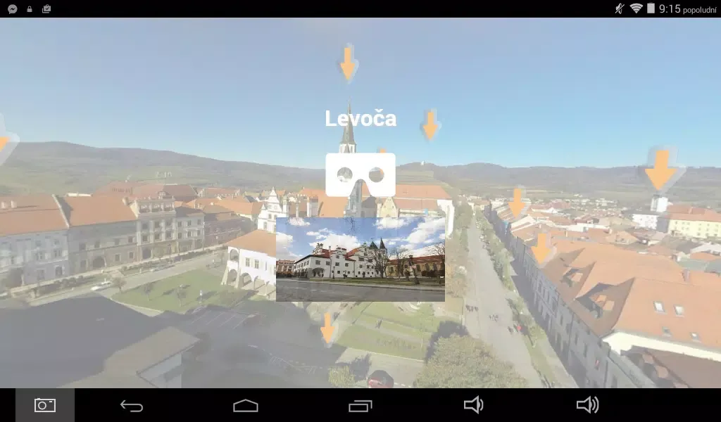 Levoča UNESCO Virtual reality スクリーンショット
