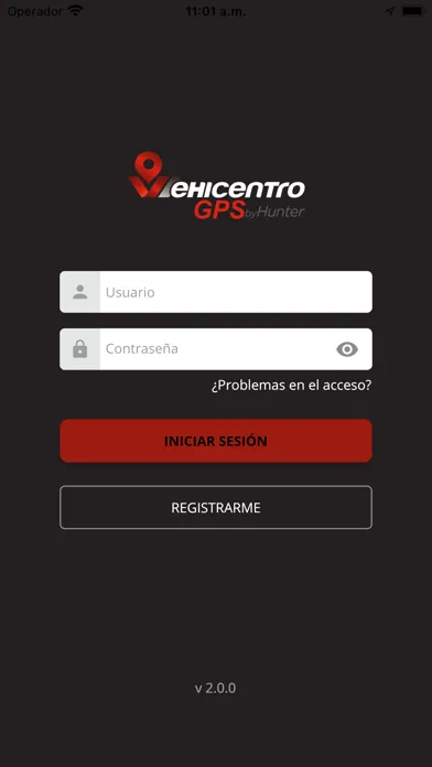 Capturas de tela do Vehicentro GPS