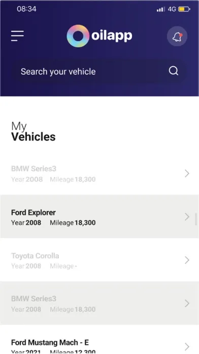 Oilapp: Track vehicle service स्क्रीनशॉट