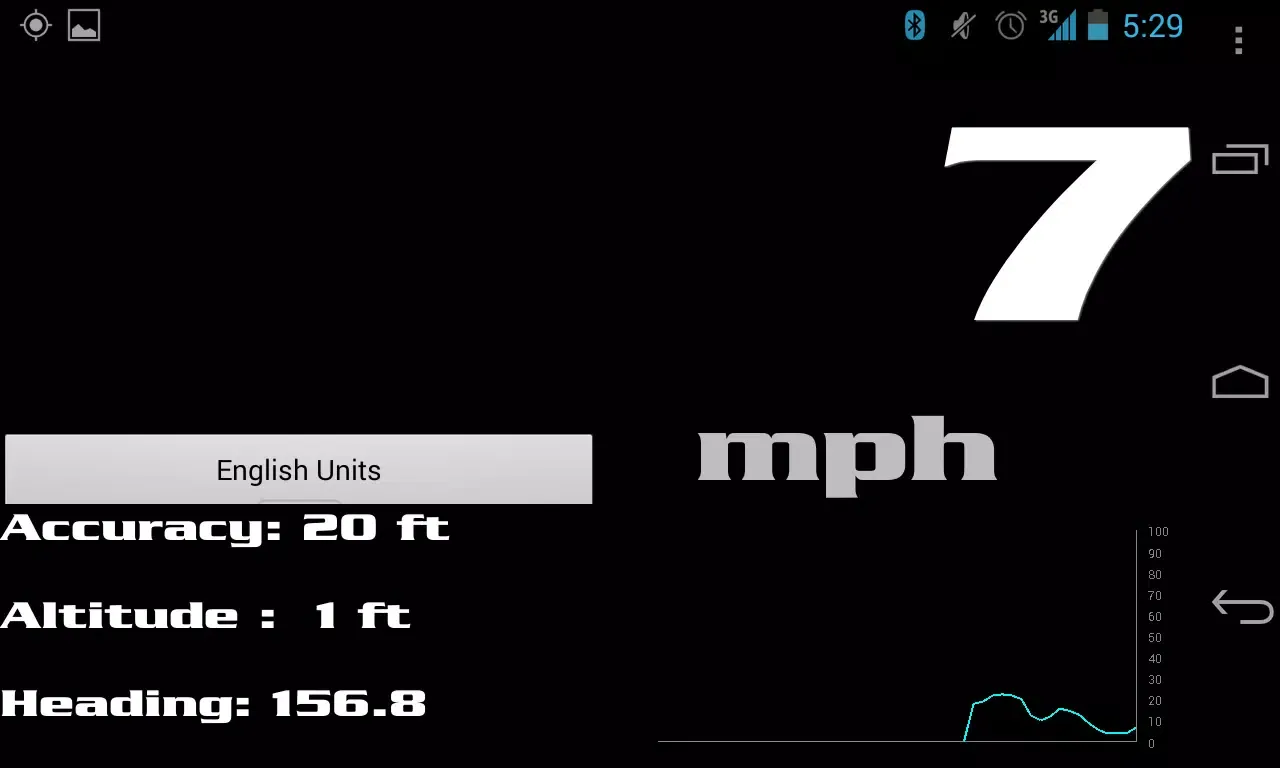 Tangkapan layar Basic GPS Speed-O