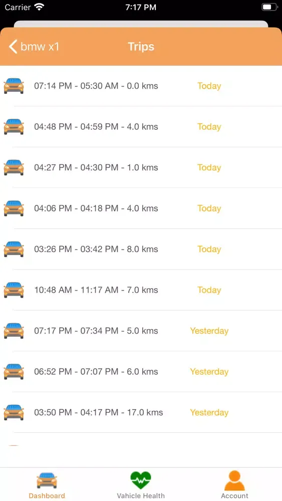 Vehimeter Screenshots