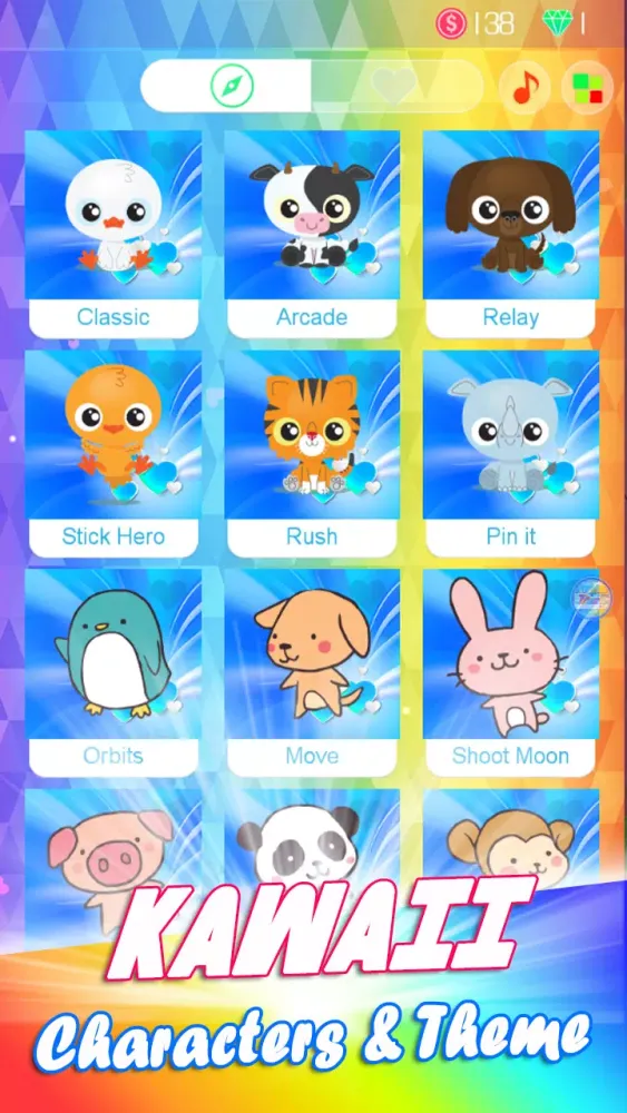 Cute Rainbow Piano Tiles Screenshots