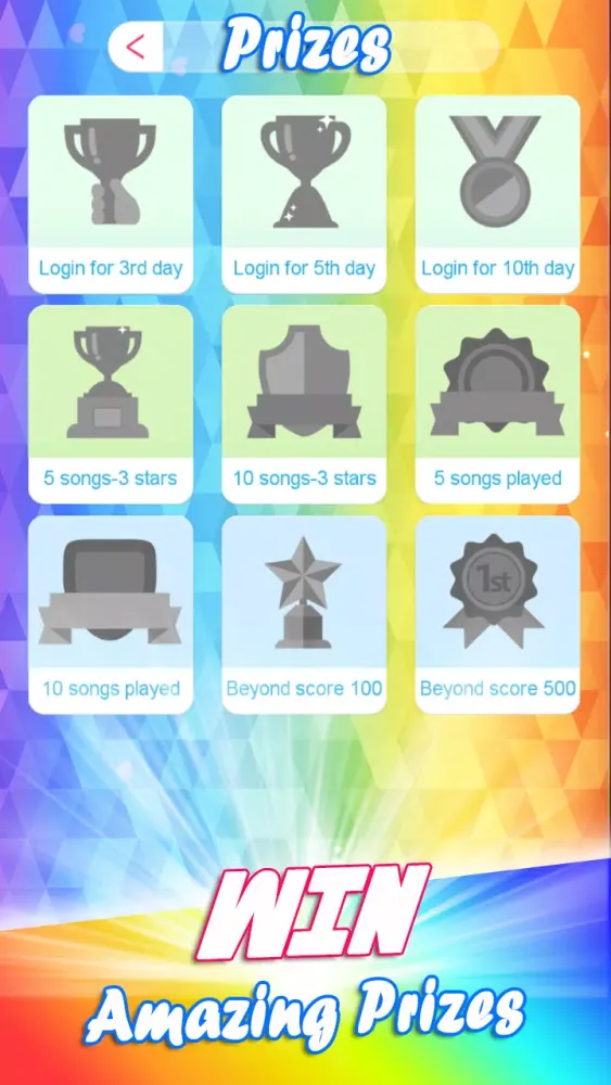 Cute Rainbow Piano Tiles Screenshots