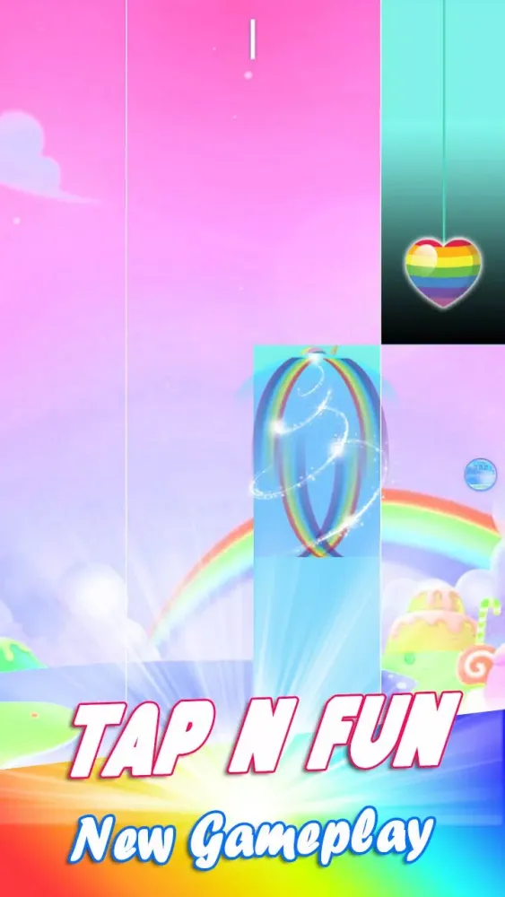Cute Rainbow Piano Tiles Screenshots