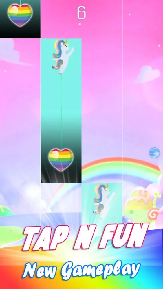 Cute Rainbow Piano Tiles Screenshots
