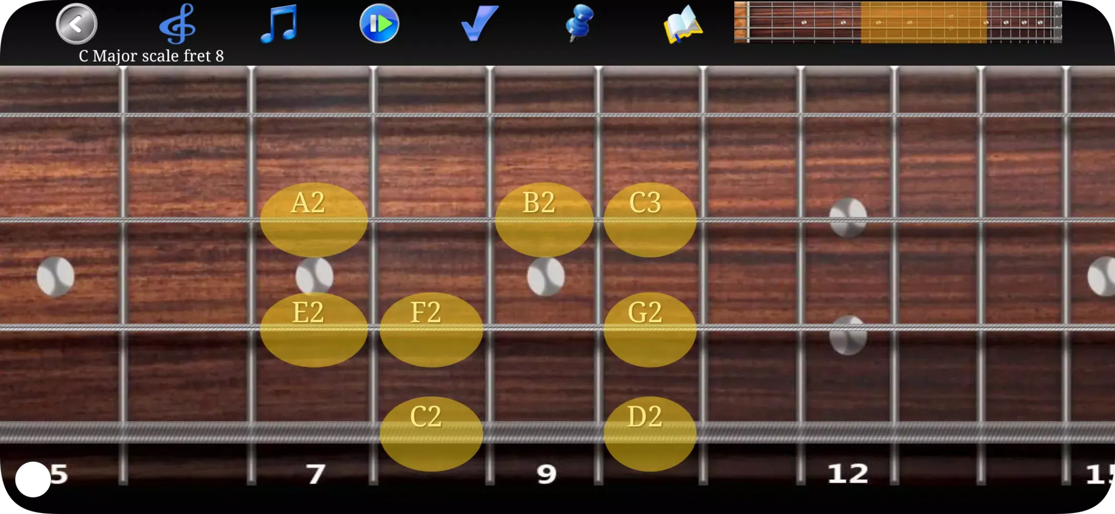 Скриншоты Bass Guitar Tutor