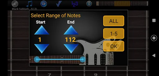 Capturas de pantalla de Guitar Riff Pro