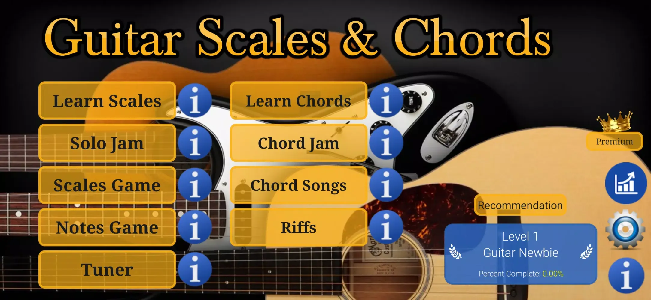 Guitar Scales & Chords स्क्रीनशॉट