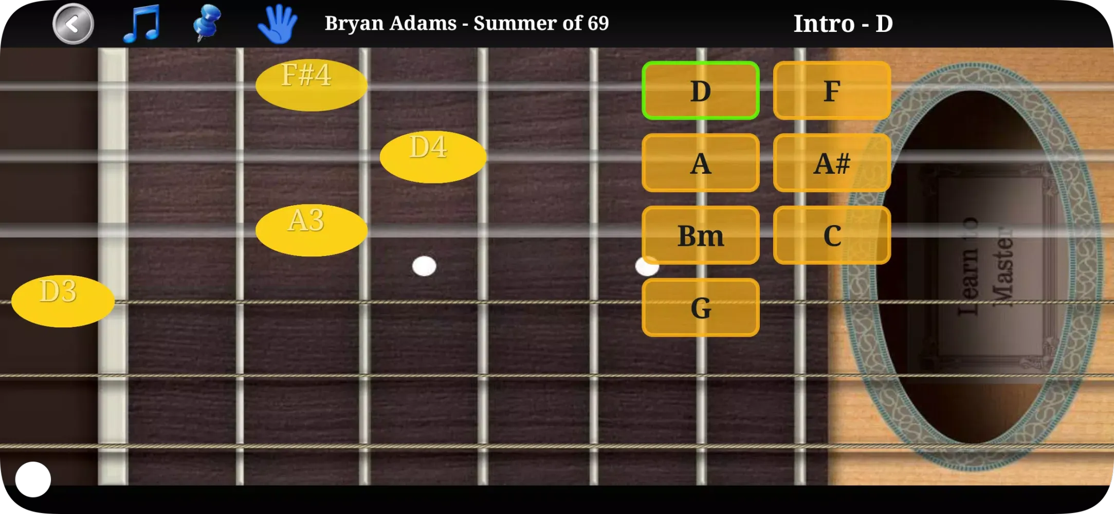 Guitar Scales & Chords स्क्रीनशॉट
