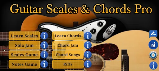 تصاویر Guitar Scales & Chords Pro