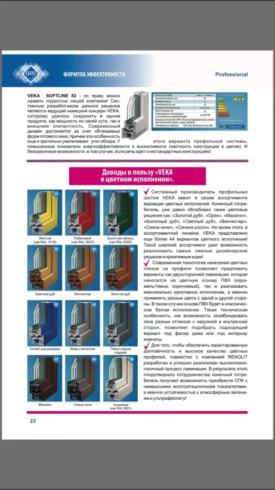 Журнал VEKA Professional应用截图