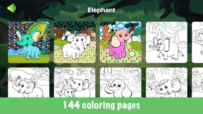 تصاویر Cute animal coloring pages
