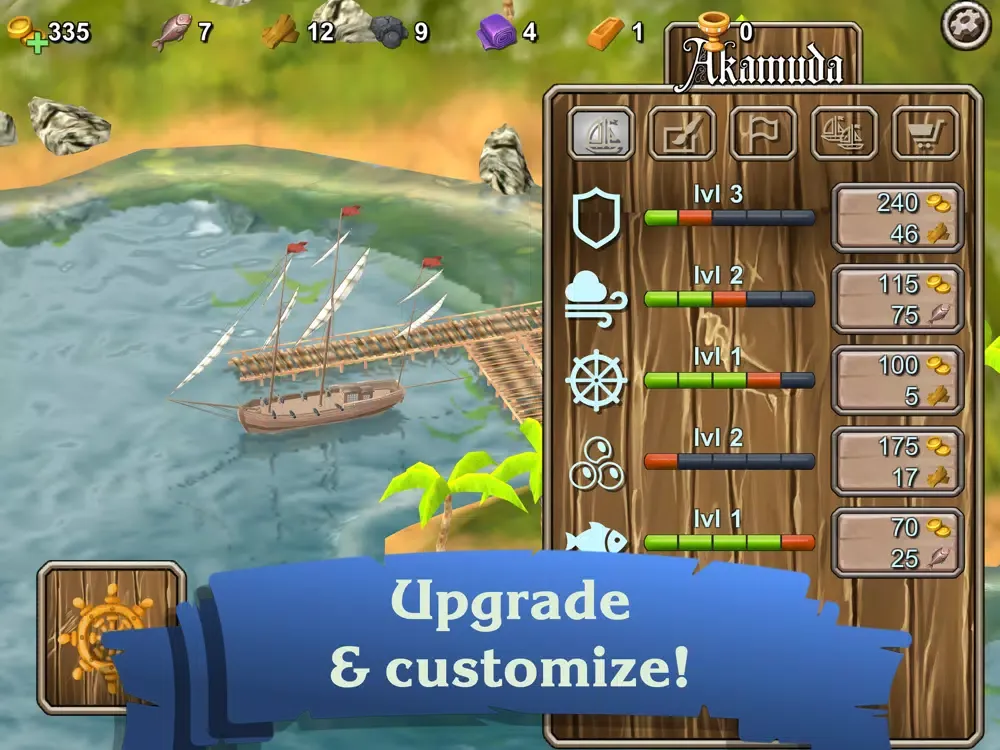 Pirates: Call of the sea iPad  스크린샷