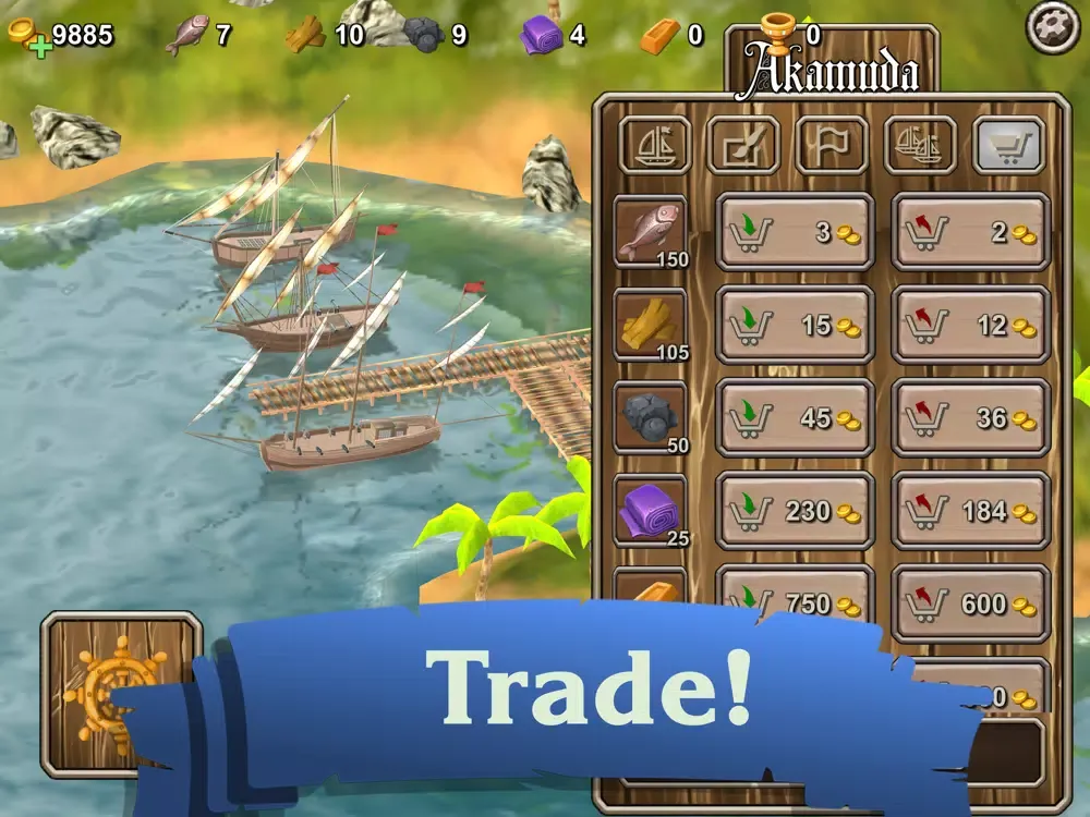 Pirates: Call of the sea iPad  스크린샷