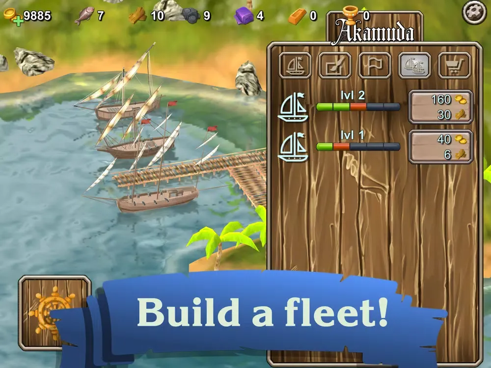 Pirates: Call of the sea iPad  스크린샷