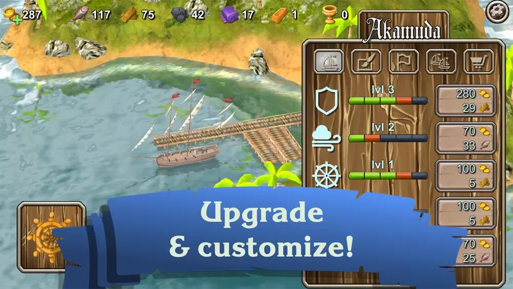 Pirates: Call of the sea 스크린샷
