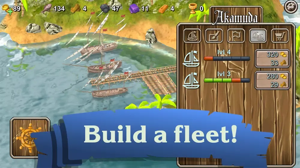 Pirates: Call of the sea 스크린샷