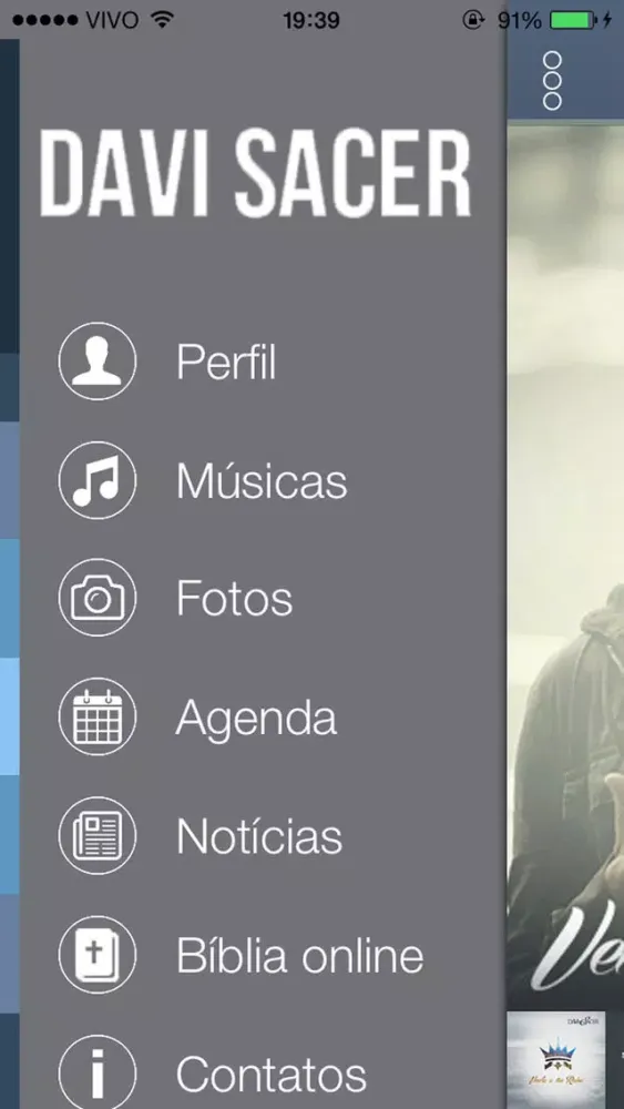 Capturas de pantalla de Davi Sacer