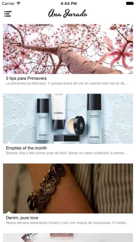 Zrzuty ekranu Top Bloggers