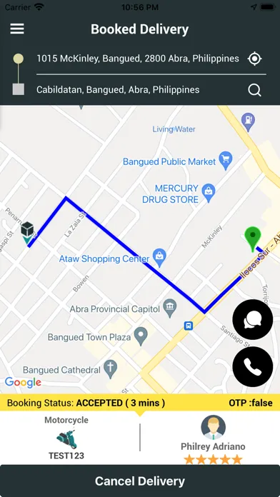 Ảnh chụp màn hình của BoxTapp - Express Delivery