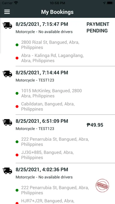 Ảnh chụp màn hình của BoxTapp - Express Delivery