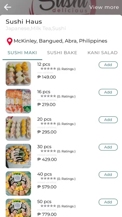 Captures d'écran de FoodTapp PH - Food Delivery