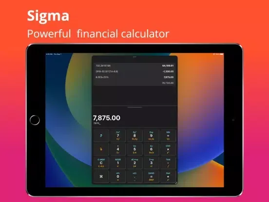 Sigma Mk4 iPad  スクリーンショット