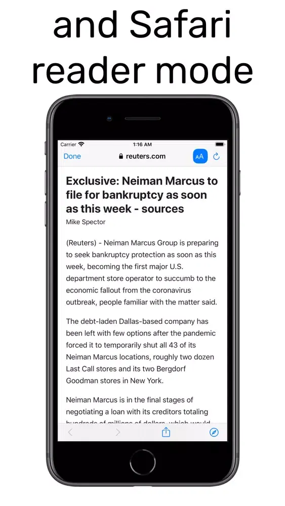 Simple RSS Feed Reader Screenshots