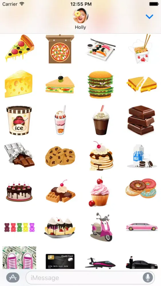 BFF Essentials – Girly Emoji Stickers for iMessage سکرین شاٹس