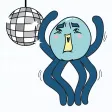 Cranky Octo - Octopus Stickers