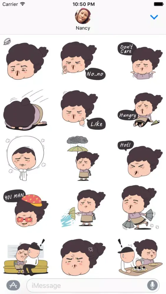 Скриншоты Grumpy Grandma - Sticker Pack