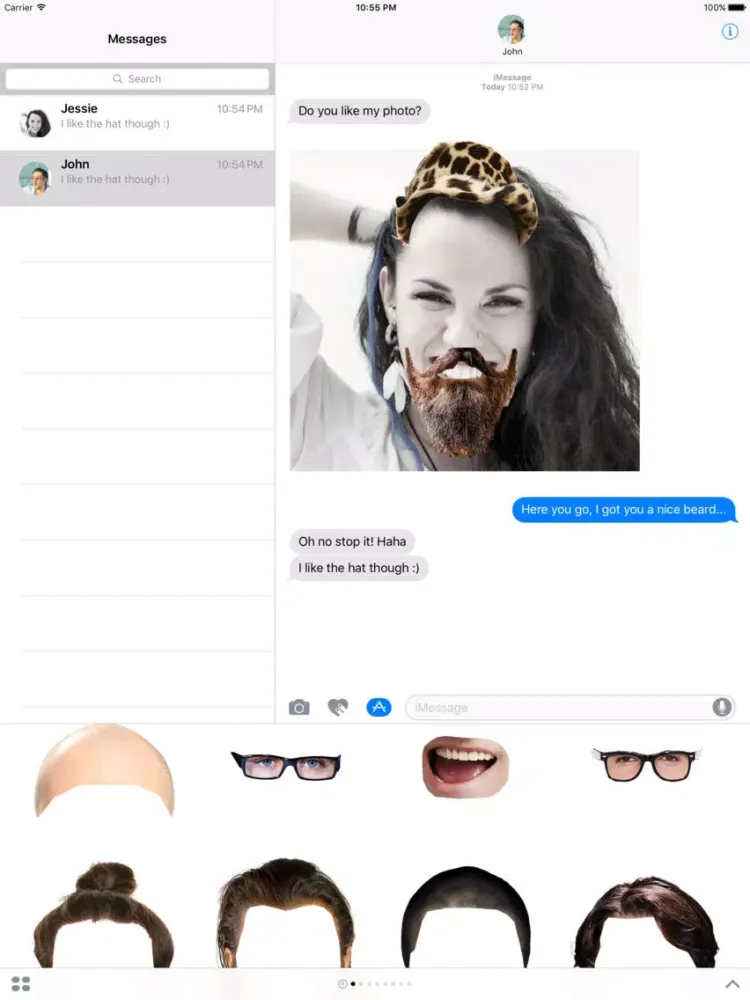 Tangkapan layar Hairstyles for Men – with Goatee, Mustache & Beard iPad 
