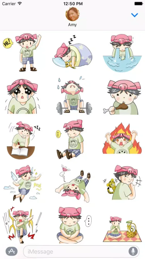 Captures d'écran de Piggy Boy – Chibi Character