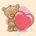 Teddy Bear for Kids Stickers