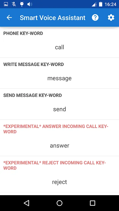 Smart Voice Assistant Screenshots