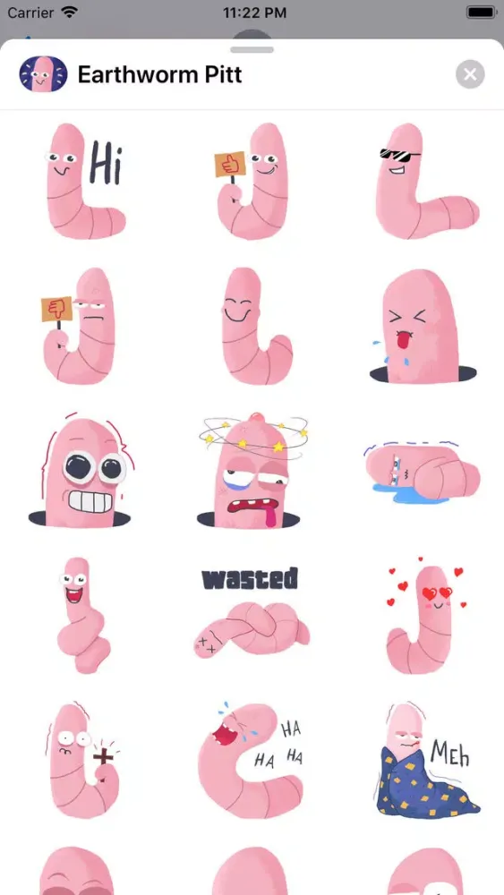 ภาพหน้าจอของ Earthworm Pitt