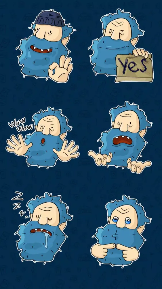Homeless Sam Stickers应用截图