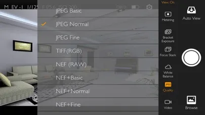 Capturas de pantalla de VelloExtenda WiFi DSLR Control