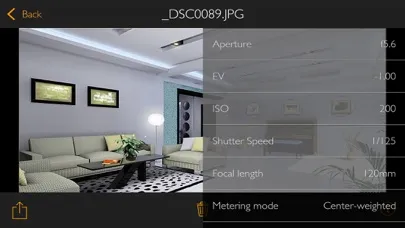 Capturas de pantalla de VelloExtenda WiFi DSLR Control
