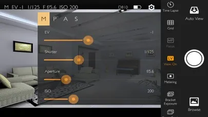 Capturas de pantalla de VelloExtenda WiFi DSLR Control