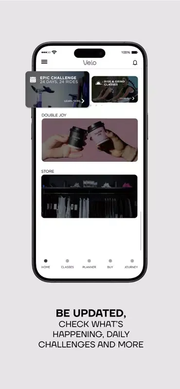 Screenshot di Velo